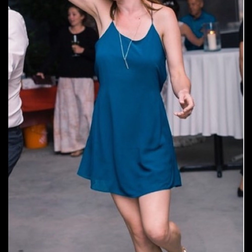 Cobalt blue dress